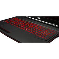 Máy Tính Xách Tay MSI GL63 8RC-265VN Core i7-8750H/8GB DDR4/1TB HDD + 128GB SSD/NVIDIA GeForce GTX 1050 4GB GDDR5/Win 10 Home