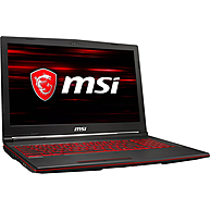 Máy Tính Xách Tay MSI GL63 8RC-265VN Core i7-8750H/8GB DDR4/1TB HDD + 128GB SSD/NVIDIA GeForce GTX 1050 4GB GDDR5/Win 10 Home