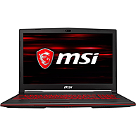 Máy Tính Xách Tay MSI GL63 8RC-265VN Core i7-8750H/8GB DDR4/1TB HDD + 128GB SSD/NVIDIA GeForce GTX 1050 4GB GDDR5/Win 10 Home