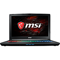 Máy Tính Xách Tay MSI GP62MVR Leopard Pro 7RFX-892XVN Core i7-7700HQ/16GB DDR4/1TB HDD + 128GB SSD PCIe/NVIDIA GeForce GTX 1060 3GB GDDR5/FreeDOS