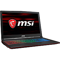 Máy Tính Xách Tay MSI GP63 Leopard 8RE-249VN Core i7-8750H/16GB DDR4/1TB HDD + 128GB SSD PCIe/NVIDIA GeForce GTX 1060 6GB GDDR5/Win 10 Home