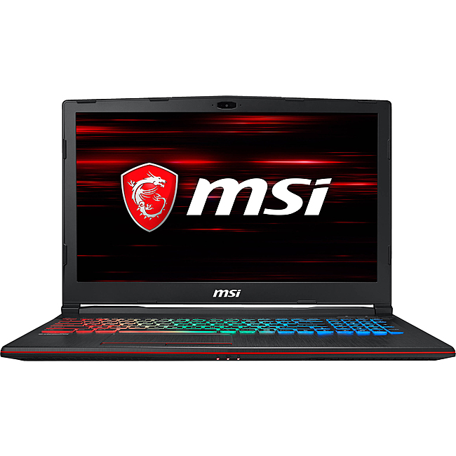 Máy Tính Xách Tay MSI GP63 Leopard 8RE-249VN Core i7-8750H/16GB DDR4/1TB HDD + 128GB SSD PCIe/NVIDIA GeForce GTX 1060 6GB GDDR5/Win 10 Home