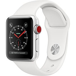 Apple Watch Series 3 GPS + Cellular 38mm Viền Nhôm Dây Cao Su (MTGN2VN/A) Apple Watch Series 3 GPS + Cellular 38mm Viền Nhôm Dây Cao Su (MTGN2VN/A)