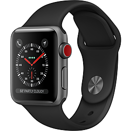Apple Watch Series 3 GPS + Cellular 38mm Viền Nhôm Dây Cao Su (MTGP2VN/A) Apple Watch Series 3 GPS + Cellular 38mm Viền Nhôm Dây Cao Su (MTGP2VN/A)
