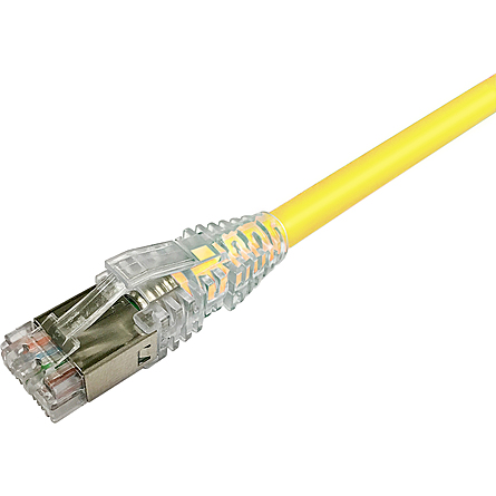 Dây Cáp Mạng CommScope NetConnect Cat6A 3m Yellow (NPC6ASZDB-YL003M)